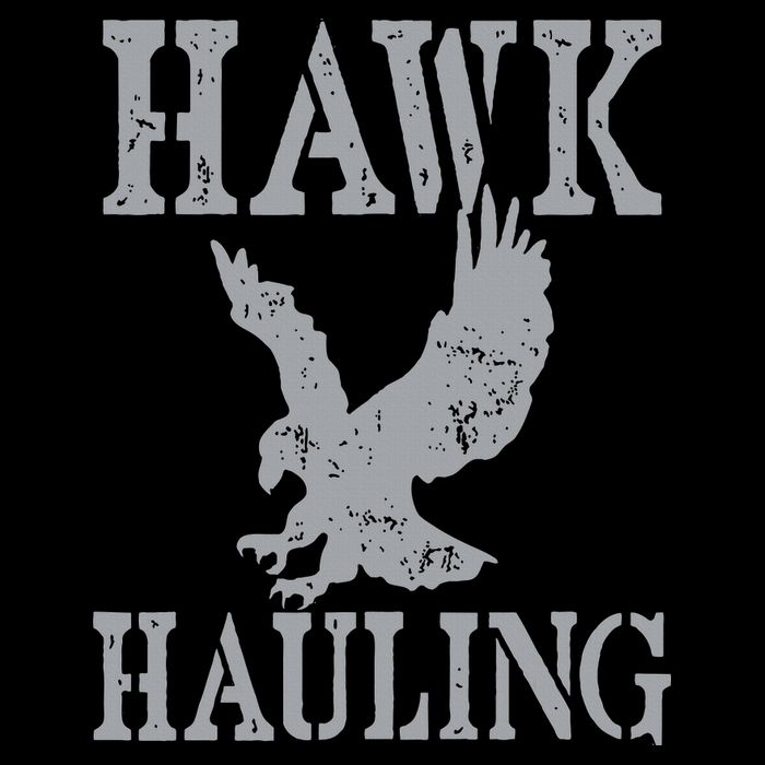 Funny Hawk Hauling Nerd Geek Top Flat Bill Trucker Hat