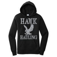 Funny Hawk Hauling Nerd Geek Top Women's Pullover Hoodie