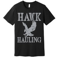 Funny Hawk Hauling Nerd Geek Top Premium T-Shirt
