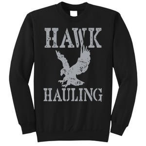 Funny Hawk Hauling Nerd Geek Top Tall Sweatshirt