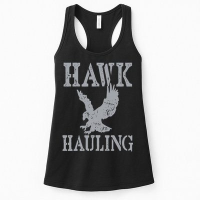 Funny Hawk Hauling Nerd Geek Top Womens Tank Top