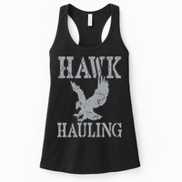 Funny Hawk Hauling Nerd Geek Top Womens Tank Top