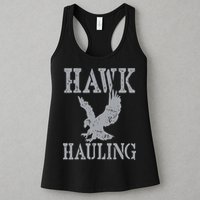 Funny Hawk Hauling Nerd Geek Top Womens Tank Top