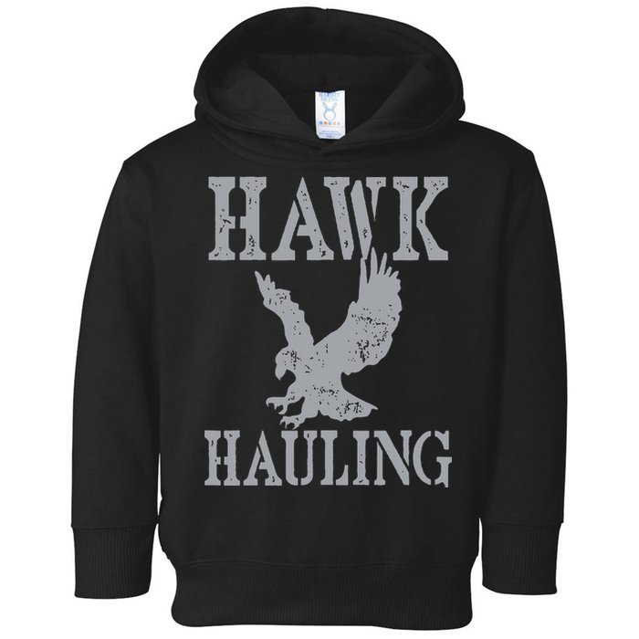 Funny Hawk Hauling Nerd Geek Top Toddler Hoodie