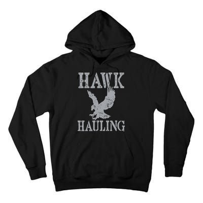 Funny Hawk Hauling Nerd Geek Top Tall Hoodie