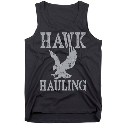 Funny Hawk Hauling Nerd Geek Top Tank Top