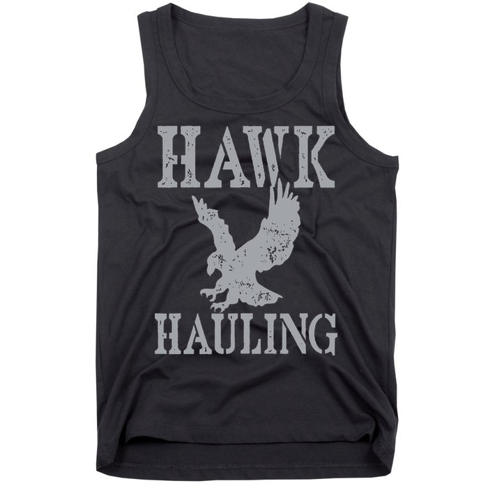 Funny Hawk Hauling Nerd Geek Top Tank Top