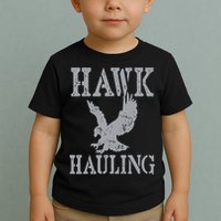 Funny Hawk Hauling Nerd Geek Top Toddler T-Shirt