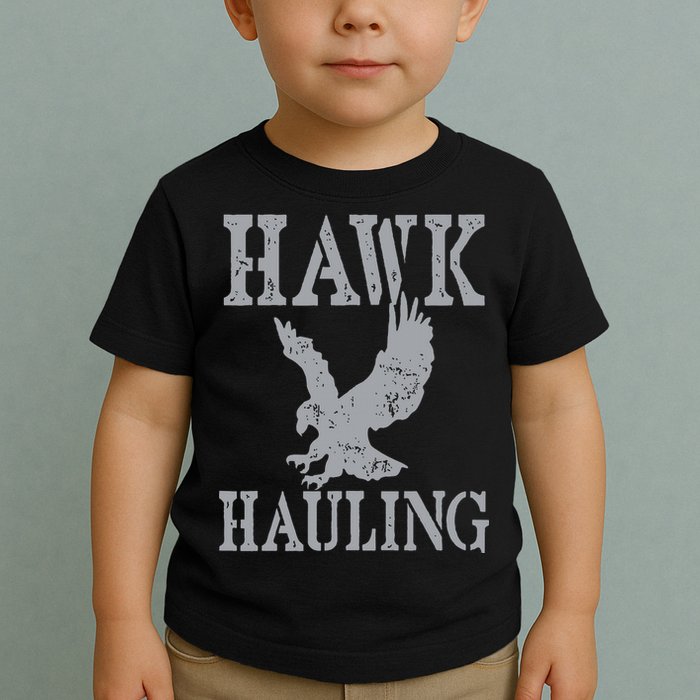Funny Hawk Hauling Nerd Geek Top Toddler T-Shirt
