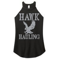 Funny Hawk Hauling Nerd Geek Top Women's Perfect Tri Rocker Tank