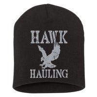 Funny Hawk Hauling Nerd Geek Top Short Acrylic Beanie