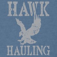 Funny Hawk Hauling Nerd Geek Top Garment-Dyed Sweatshirt