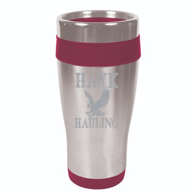 Funny Hawk Hauling Nerd Geek Top 16oz Travel Tumbler