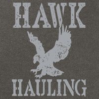 Funny Hawk Hauling Nerd Geek Top Cotton Canvas Backpack