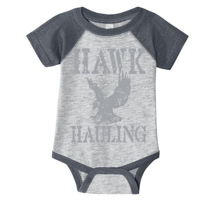 Funny Hawk Hauling Nerd Geek Top Infant Baby Jersey Bodysuit