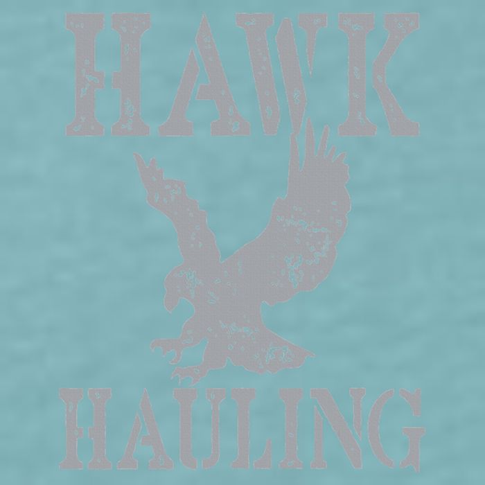 Funny Hawk Hauling Nerd Geek Top Sueded Cloud Jersey T-Shirt
