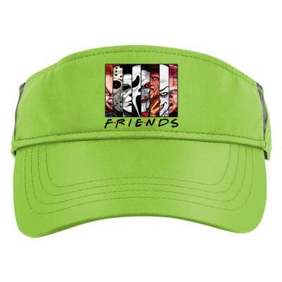 Friends Halloween Horror Squad Parody Adult Drive Performance Visor