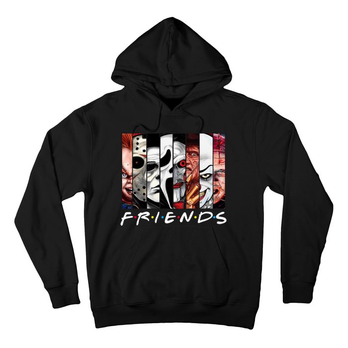 Friends Halloween Horror Squad Parody Hoodie