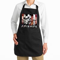 Friends Halloween Horror Squad Parody Apron