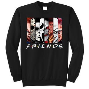 Friends Halloween Horror Squad Parody Sweatshirt