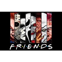 Friends Halloween Horror Squad Parody Bumper Sticker