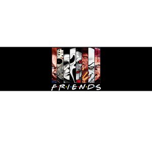 Friends Halloween Horror Squad Parody Bumper Sticker