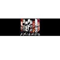 Friends Halloween Horror Squad Parody Bumper Sticker