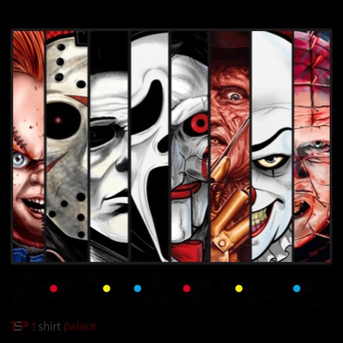 Friends Halloween Horror Squad Parody Coffee Mug