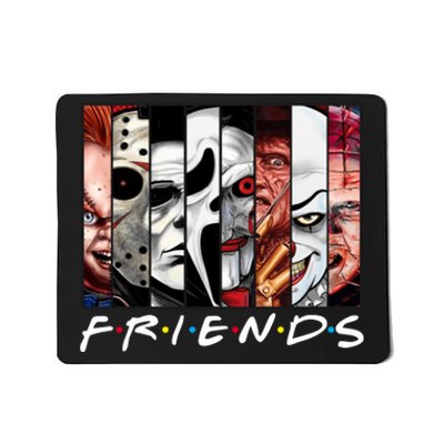 Friends Halloween Horror Squad Parody Mousepad