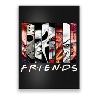 Friends Halloween Horror Squad Parody Poster