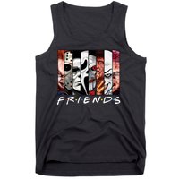 Friends Halloween Horror Squad Parody Tank Top