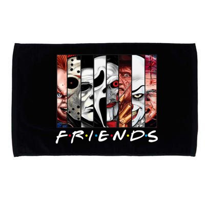 Friends Halloween Horror Squad Parody Microfiber Hand Towel