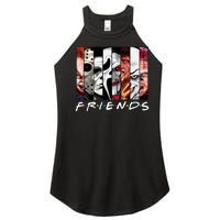 Friends Halloween Horror Squad Parody Women’s Perfect Tri Rocker Tank