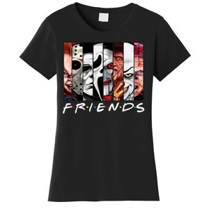 Friends Halloween Horror Squad Parody Women's T-Shirt