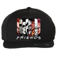 Friends Halloween Horror Squad Parody Wool Snapback Cap