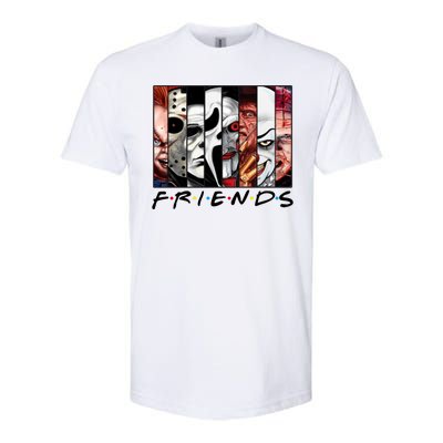 Friends Halloween Horror Squad Parody Softstyle® CVC T-Shirt