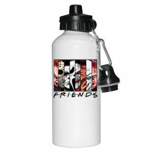 Friends Halloween Horror Squad Parody Aluminum Water Bottle