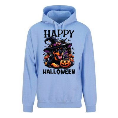 Funny Happy Halloween Rottweiler Lover Rottweiler Halloween Unisex Surf Hoodie