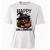 Funny Happy Halloween Rottweiler Lover Rottweiler Halloween Cooling Performance Crew T-Shirt