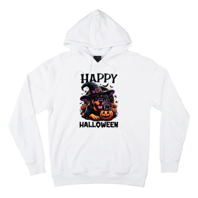 Funny Happy Halloween Rottweiler Lover Rottweiler Halloween Hoodie