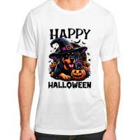 Funny Happy Halloween Rottweiler Lover Rottweiler Halloween Adult ChromaSoft Performance T-Shirt