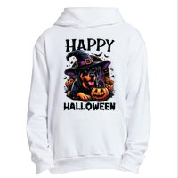 Funny Happy Halloween Rottweiler Lover Rottweiler Halloween Urban Pullover Hoodie