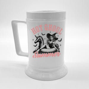 Funny Halloween Hot Ghoul Summer Summerween Beer Stein