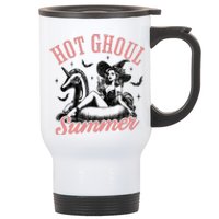 Funny Halloween Hot Ghoul Summer Summerween Stainless Steel Travel Mug