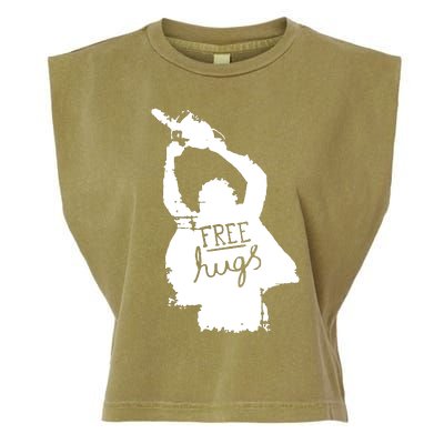 Free Hugs Horror Garment-Dyed Women's Muscle Tee