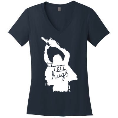 Free Hugs Horror Women's V-Neck T-Shirt