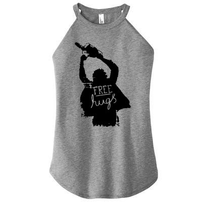 Free Hugs Horror Women’s Perfect Tri Rocker Tank