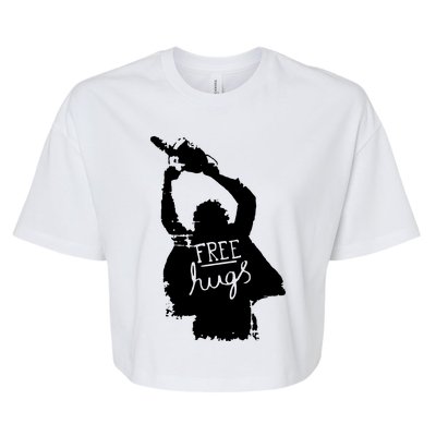 Free Hugs Horror Bella+Canvas Jersey Crop Tee