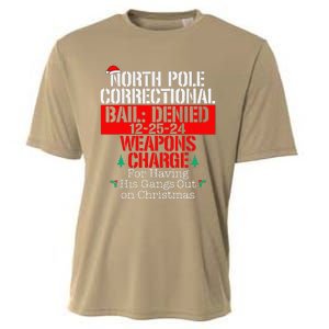 For Having His Gangs Out North Pole Correctional Matching Cooling Performance Crew T-Shirt