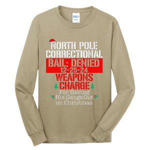 For Having His Gangs Out North Pole Correctional Matching Tall Long Sleeve T-Shirt